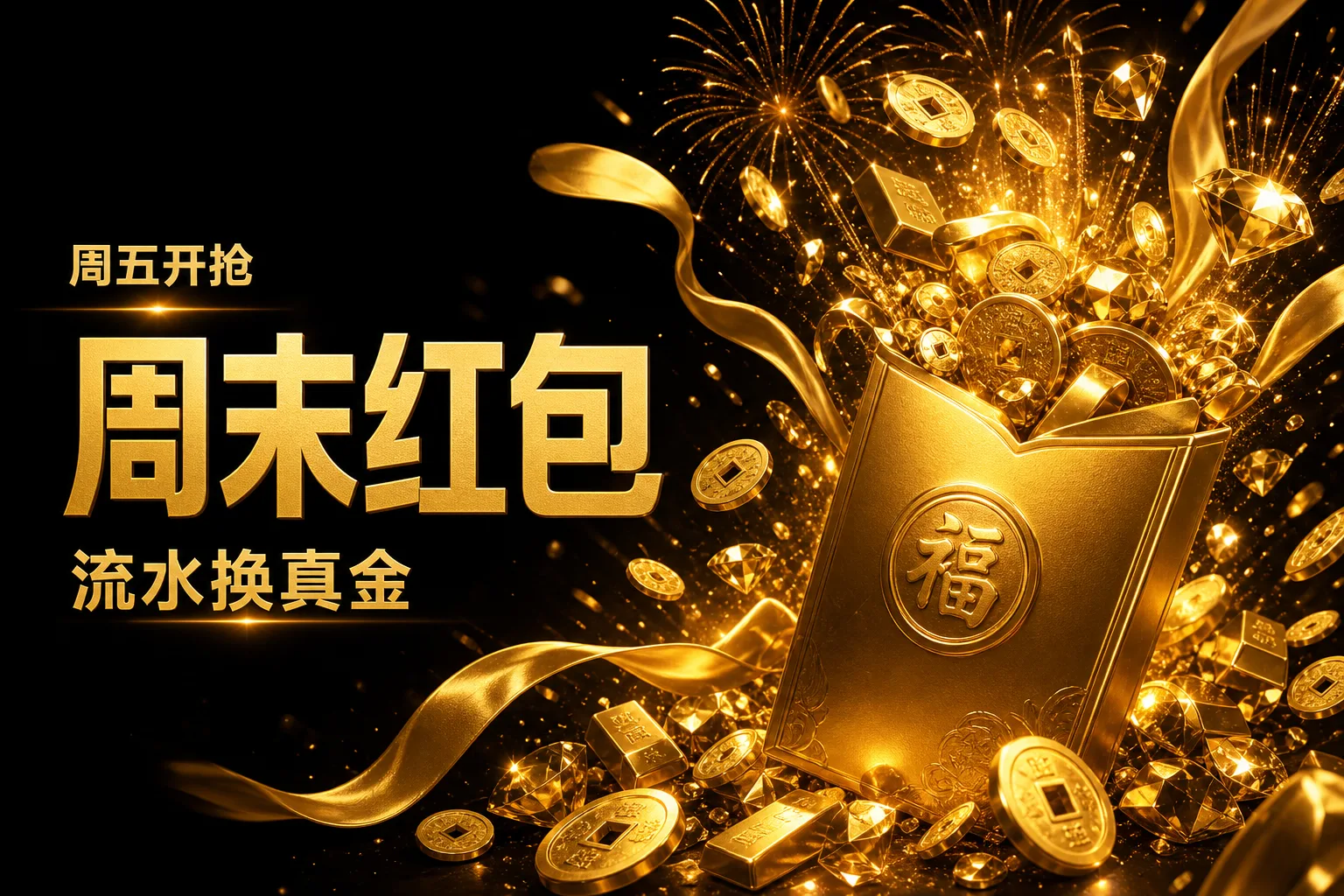 周五开抢 · 周末红包