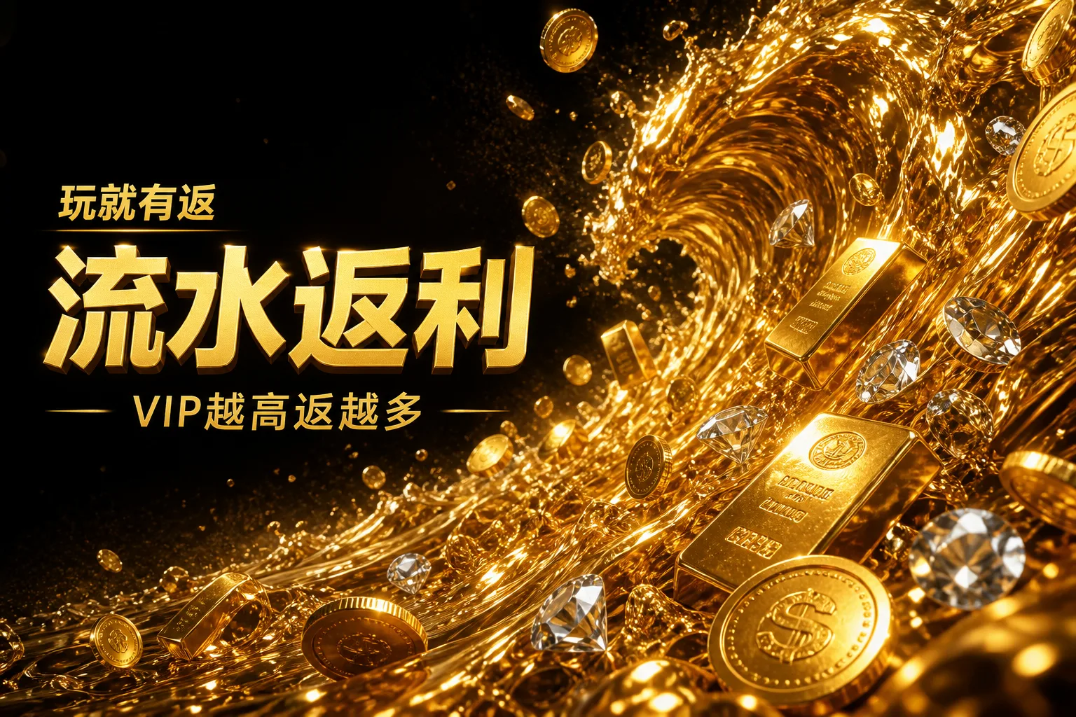 玩就有返 · 流水返利