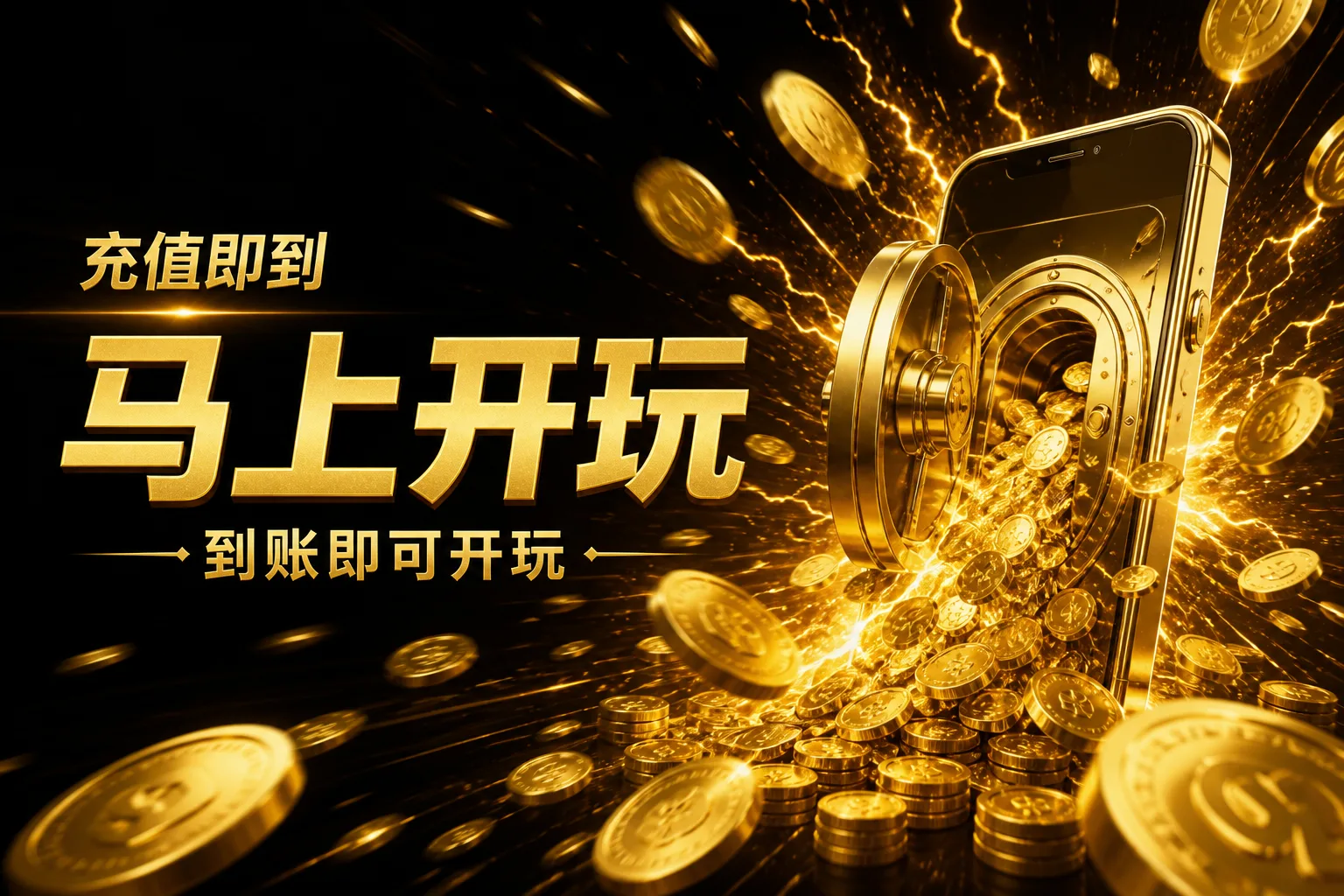 充值即到 · 马上开玩