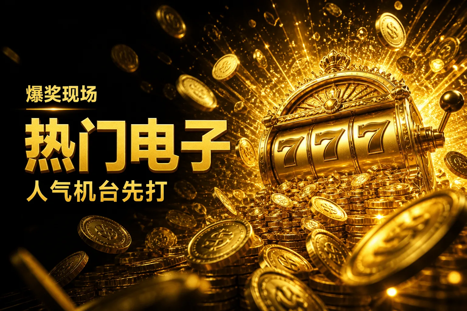 爆奖现场 · 热门电子